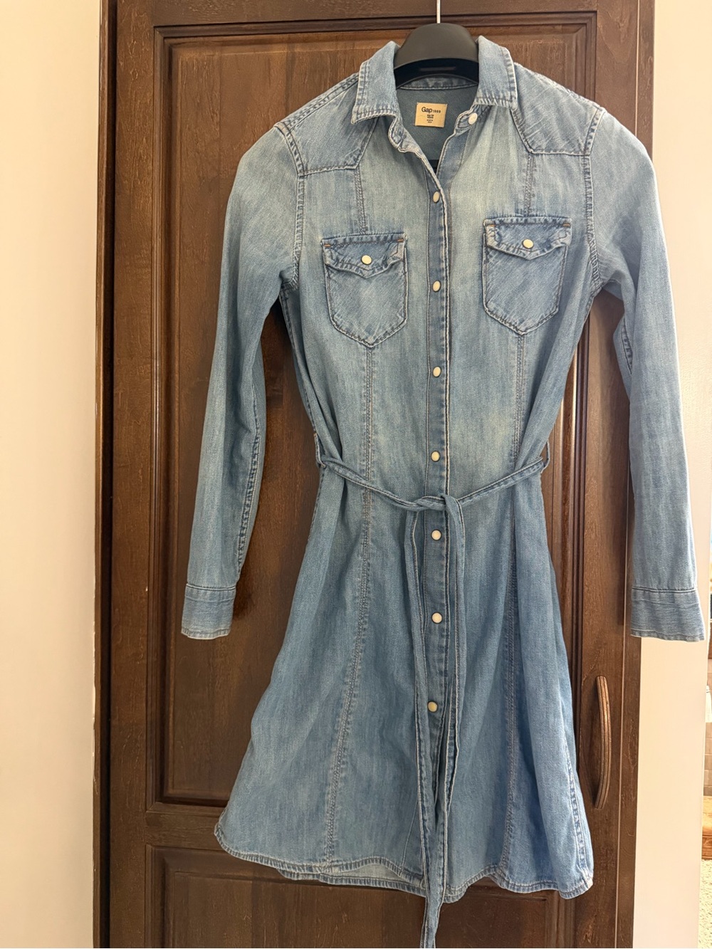 Gap 1969 Denim Shirt Dress